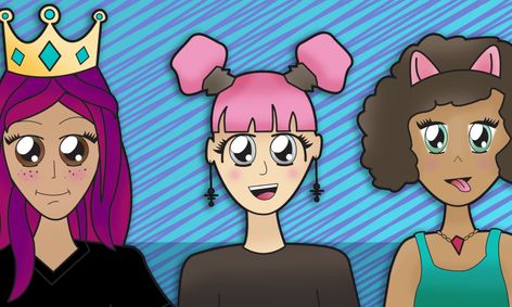 Draw Cute Cartoon Faces Hairstyles And Eyes Small Online Class
