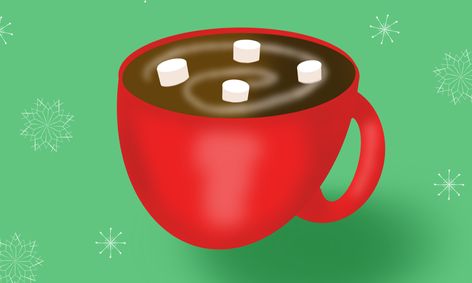 Winter Cocoa In Procreate Small Online Class For Ages 9 13 Outschool Cocoa pod, chocolate cake, marshmallow, chocolate cacao color. outschool