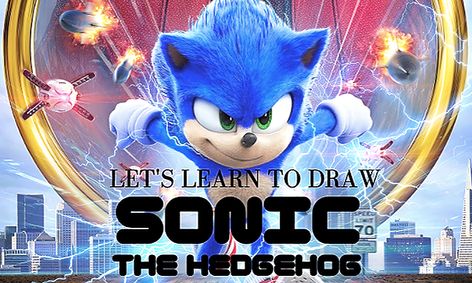 Let S Draw Sonic The Hedgehog Small Online Class For Ages 8 13