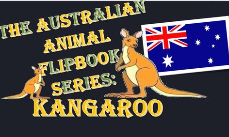 Australian Animal Flipbook Series Kangaroo Small Online Class For Ages 7 12 Outschool
