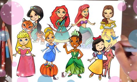Drawing Disney Princesses Art Camp Step By Step Small Online