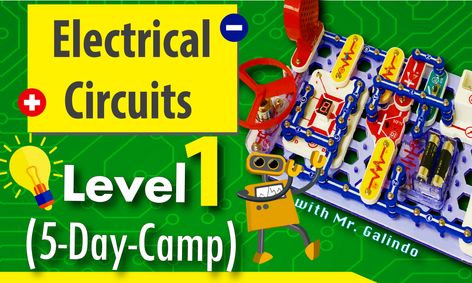Stem Cl1d Electrical Circuits Level 1 Learn With Snap Circuits 5 Day Camp Small Online Class For Ages 6 9 Outschool