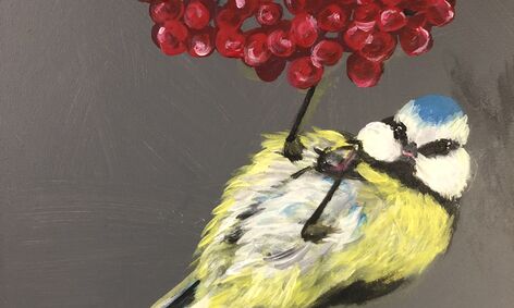 Russian Language Art Class Beautiful Bird Painting Small Online Class For Ages 8 13 Outschool