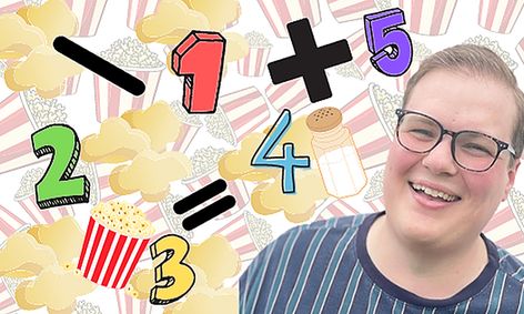 Popcorn Snack Time Math Addition Subtraction Small Online