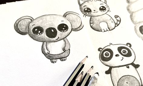 Learn How To Draw Cute Animals Small Online Class For Ages 8 13 Outschool Drawing a horse is very challenging due to the complexity of its anatomy. learn how to draw cute animals small online class for ages 8 13