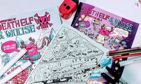 Download Let S Make A Comic Book Write Draw Publish Your Own Comic Or Manga Ages 14 17 Small Online Class For Ages 14 17 Outschool