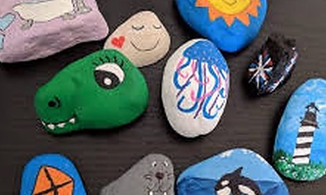 Rocks Rock A Rock Painting Class Small Online Class For Ages 4