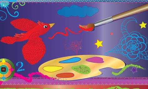 Digital Illustration Art With Digital Tools Illustrator Level 2