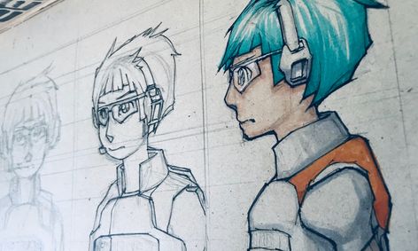 Manga Comics Training Level 2 Draw Your Own 3 View Head Turn
