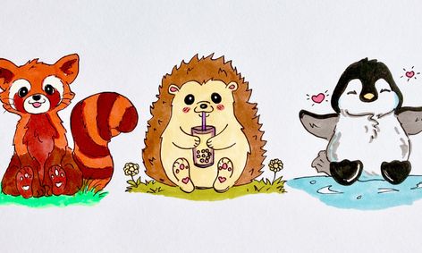 Let S Draw Cute Baby Animals Step By Step Small Online Class For Ages 8 12 Outschool