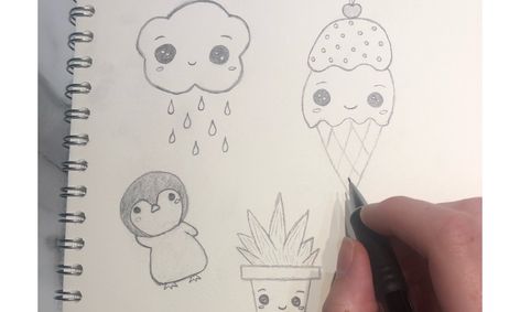 Learn To Draw Kawaii Doodles Cute And Fun Small Online Class For Ages 7 10 Outschool,Freshly Made Sketches