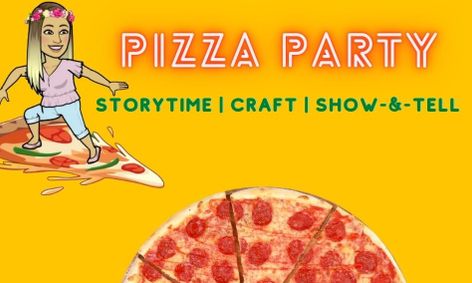 Pizza Party Storytime Craft And Show Tell Small Online Class For Ages 5 8 Outschool - roblox pizza party event video