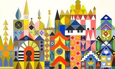 Disney Artist Mary Blair Inspired Castles Small Online Class For