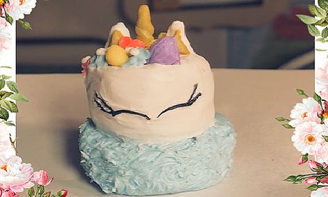 Kawaii Cute Unicorn Cake Polymer Clay Craft Small Online Class