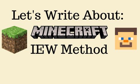 Let S Write About Minecraft Iew Method Small Online Class For Ages 8 13 Outschool