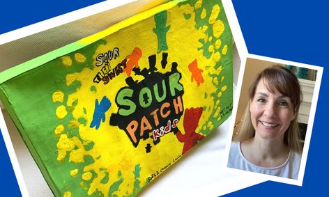 Paper Mache Drawing Painting Larger Than Life Sour Patch Kids Candy Box Small Online Class For Ages 9 14 Outschool