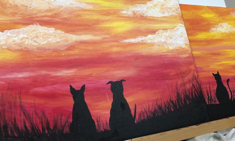 Sunset Silhouette Small Online Class For Ages 9 14 Outschool