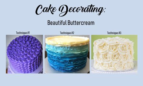 Cake Decorating Beautiful Buttercream Flex Small Online Class