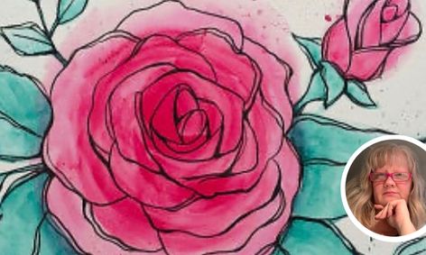 Art With Ms Lee Watercolor Rose Drawing And Painting Small Online Class For Ages 8 13 Outschool I felt physically ill because i could not figure out how to draw a rose. outschool