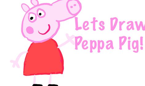 Let S Draw Peppa Small Online Class For Ages 3 6 Outschool
