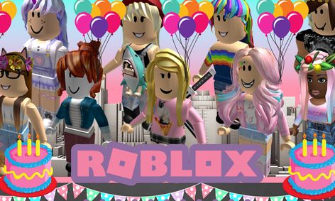 A Very Happy Roblox Birthday Party Celebrate Play Private Small Online Class For Ages 6 11 Outschool - roblox birthday party hat