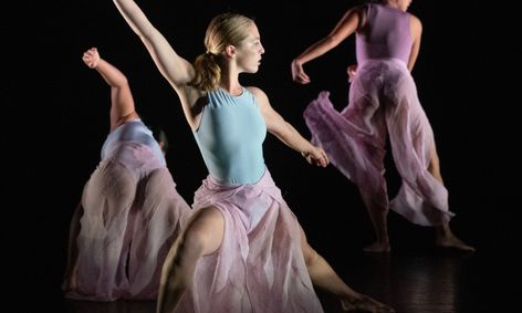 Contemporary Modern Dance Intermediate Small Online Class For