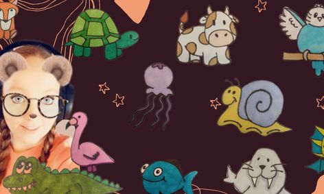 Art Club Draw Cartoon Animal Doodles Small Online Class For Ages 5 10 Outschool