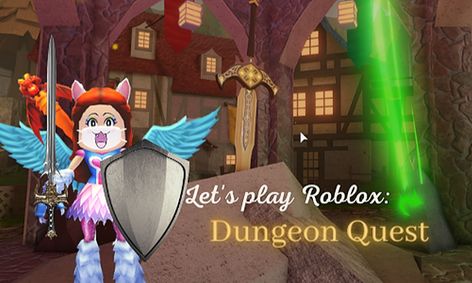 roblox how to play dungeon quest