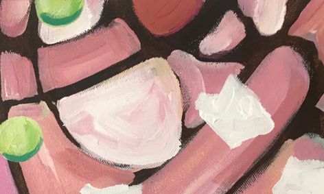 Art Music Connection Intuitive Abstract Painting Small Online