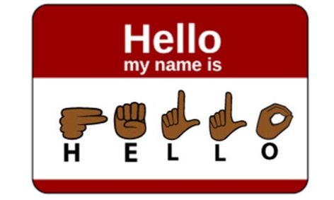 Hello My Name Is Greetings In Asl Small Online Class For Ages 6 10 Outschool