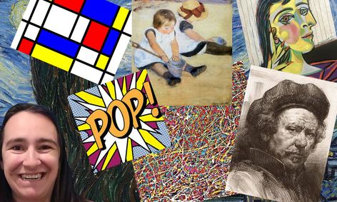 Let S Play And Learn Art History Bingo Small Online Class For