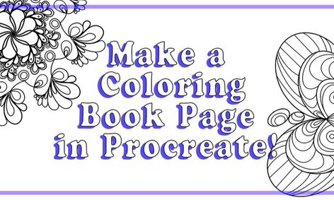 Download Learn How To Make A Unique Coloring Book Page Using Procreate Small Online Class For Ages 9 12 Outschool