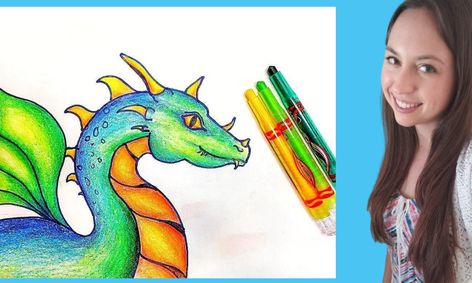 Draw Dragons 4 Week Class Art With Meg Navarro Small Online Class For Ages 7 12 Outschool