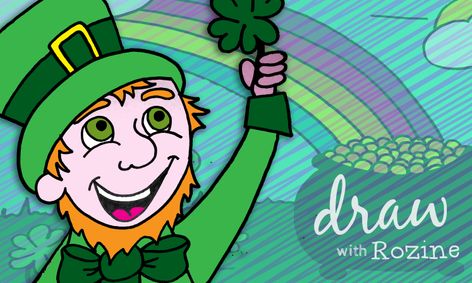 Seasonal Art Class St Patrick S Day Leprechaun Small Online