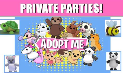how to start a party in roblox adopt me