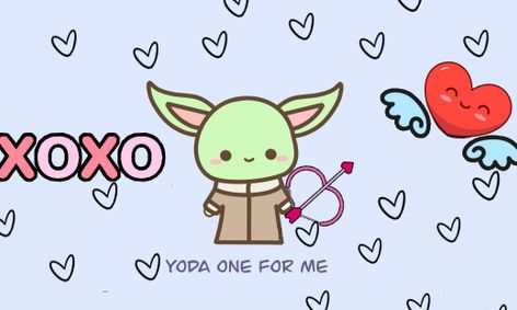 Yoda One For Me Kawaii Valentines Day Baby Yoda Drawing Art Mix With Mrs Roxy Small Online Class For Ages 5 10 Outschool