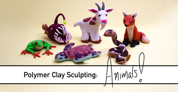Clay Sculpting Course: Sleeping Animals
