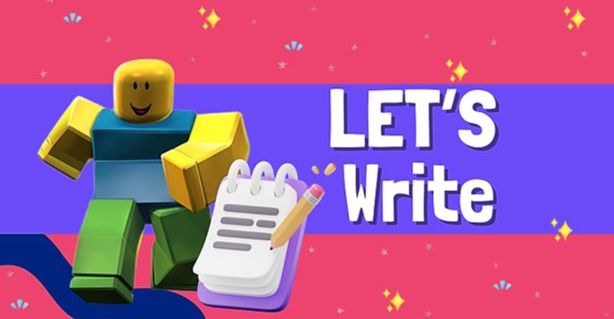 Let's Write: Ongoing English Writing Course - Roblox Adventures (5-7 Years)