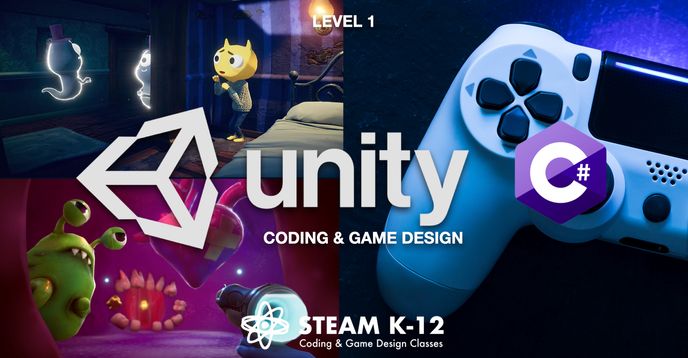 Unity Game Design and Coding - Level 1