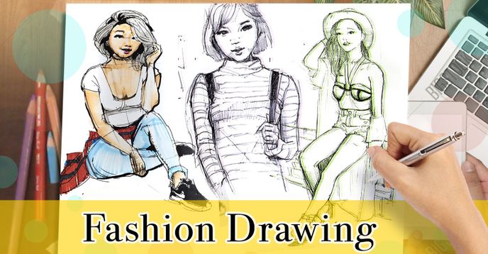 Street Style Fashion Drawing Club: Drawing People With Clothing