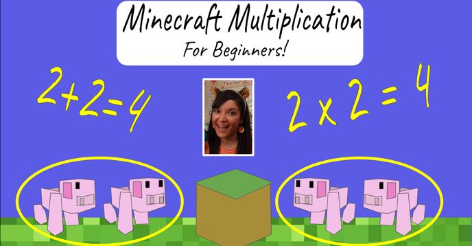 I made a Minecraft Multiplication Table – Education and ICT