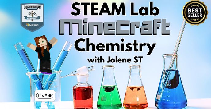 STEAM Minecraft Chemistry STEM Science Lab Fun Executive Functioning ...