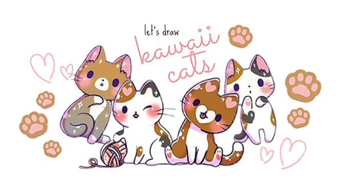 HOW TO DRAW A KAWAII CAT 