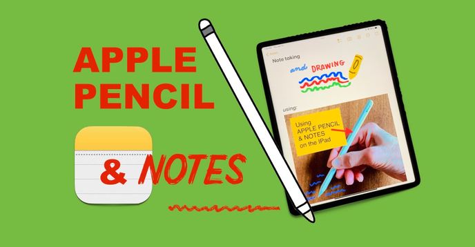 Notetaking/Drawing on the Ipad With Apple Pencil and the Notes App (0ne ...