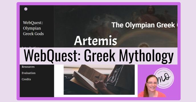 WebQuest: Greek Mythology of Olympian Gods- Artemis
