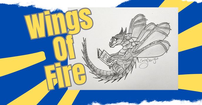 Draw Dragons Inspired by Wings of Fire, WoF Dragon Drawing and Sketching, Intermediate