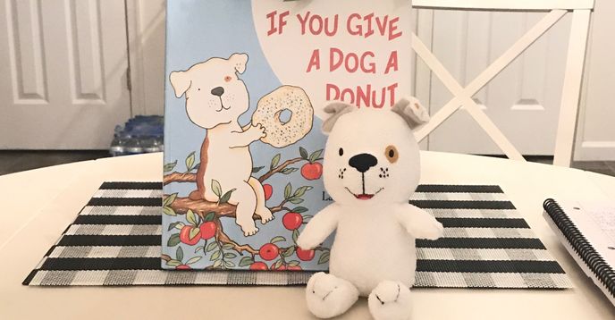 If you give a dog a deals donut stuffed animal