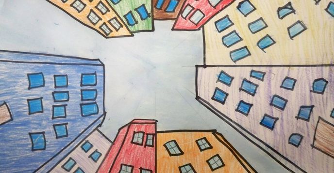 Perspective Sketches & Drawings: How to Draw Buildings (Teens ages 13-18)
