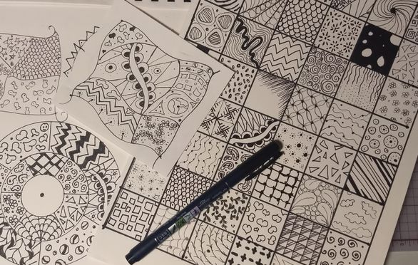 The Art of the Doodle, Making Patterns Is Fun | Small Online Class for ...