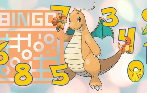 Pokemon Maths Bingo